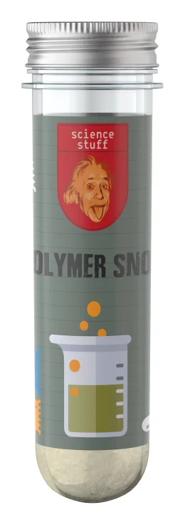 חומרים משוגעים איינשטיין - שלג פולימרי